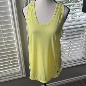 Outdoor Research NWOT yellow echo tank top